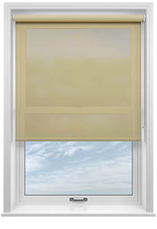 Pompeii Voile, Wheat - Twist&Fit Roller Blind